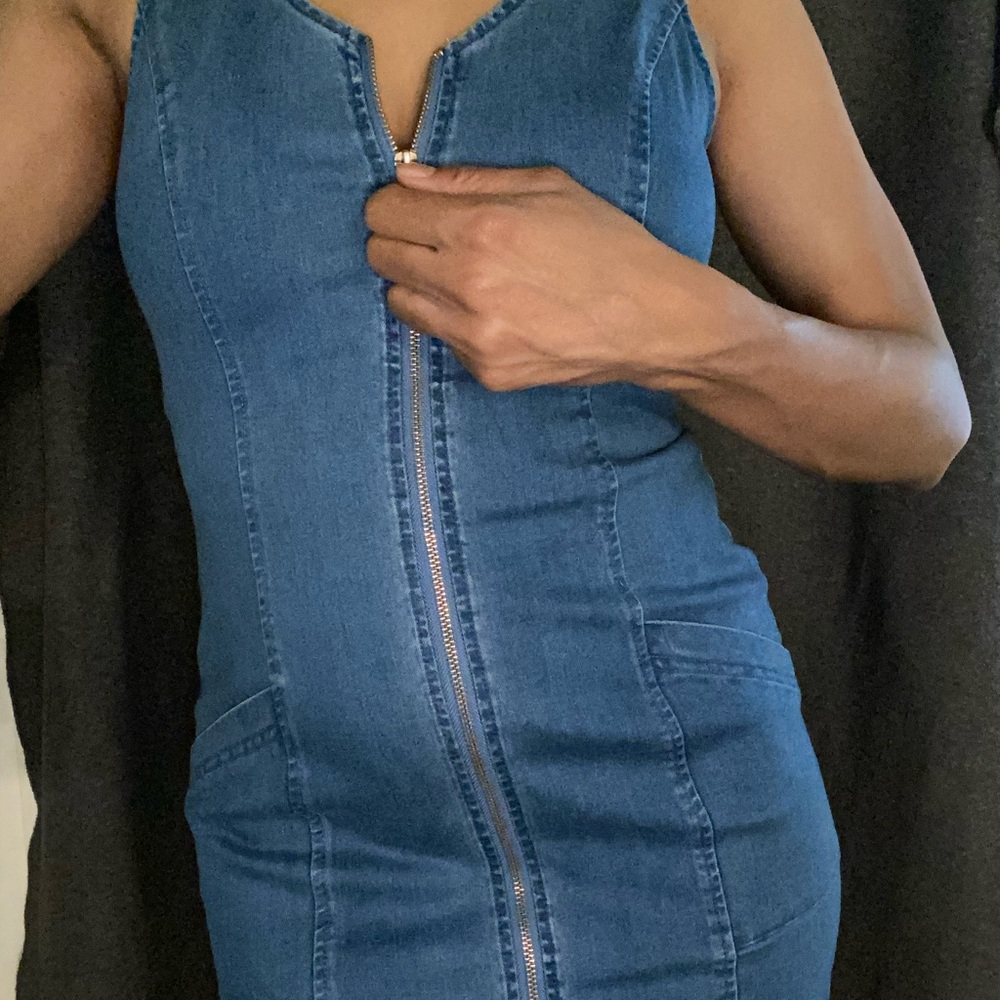DENIM DRESS - Picture 10 of 11